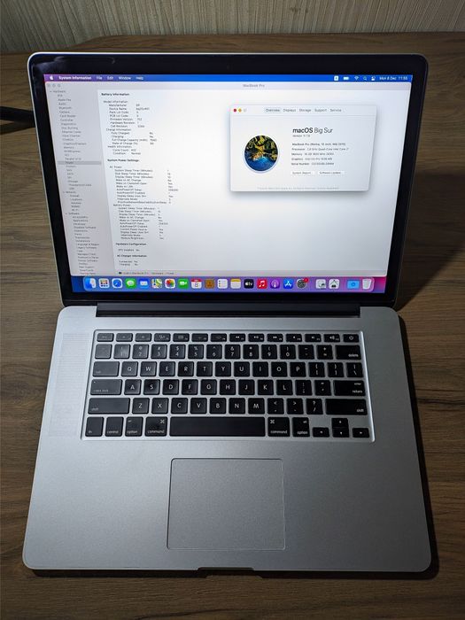 Apple MacBook Pro 2015 15" A1398 Intel Core i7-4980HQ 1Tb SSD