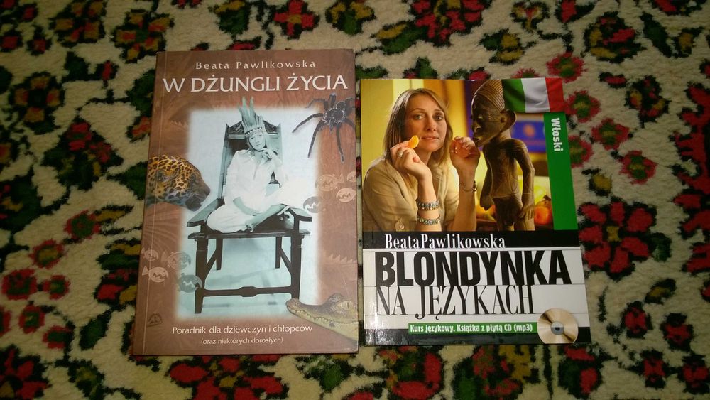 Książki Beata Pawlikowska W dżungli życia Blondynka na językach