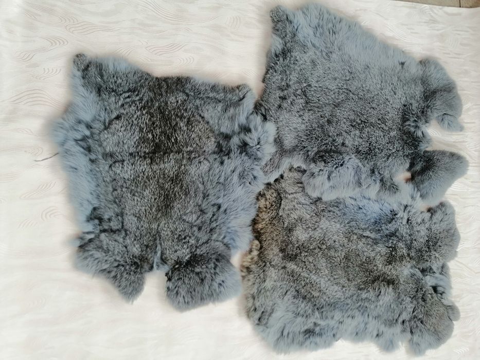 Шкуры кроля и песца