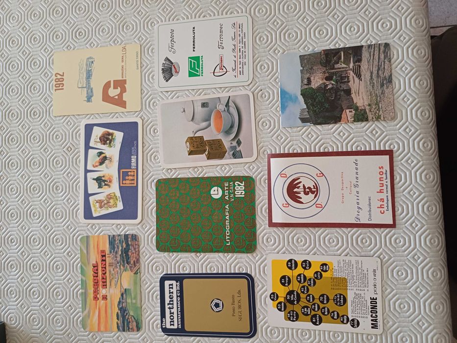 Calendários de 1982