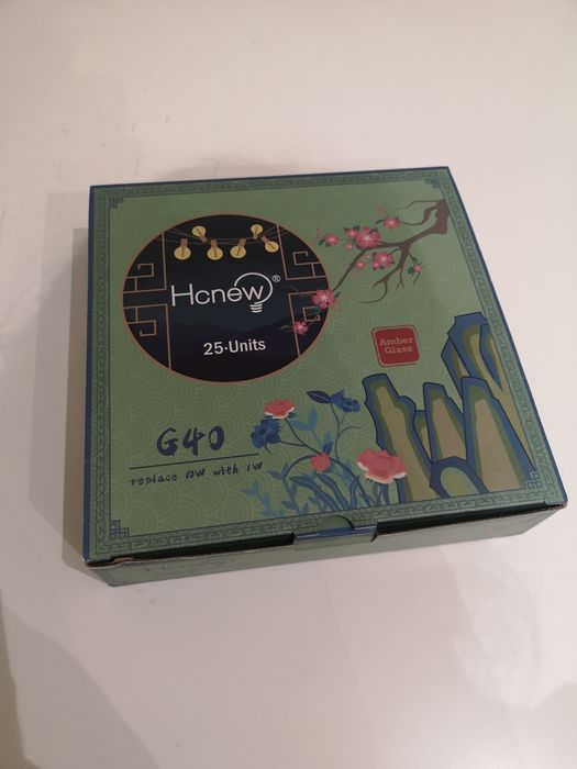 Lâmpadas G20 (set de 25)