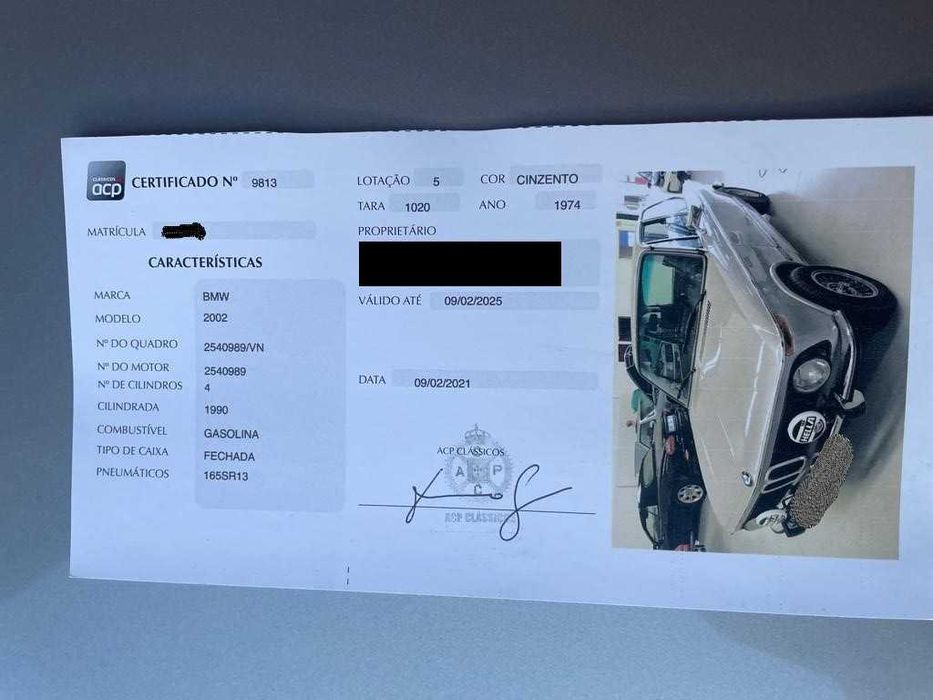BMW 2002 de 1974