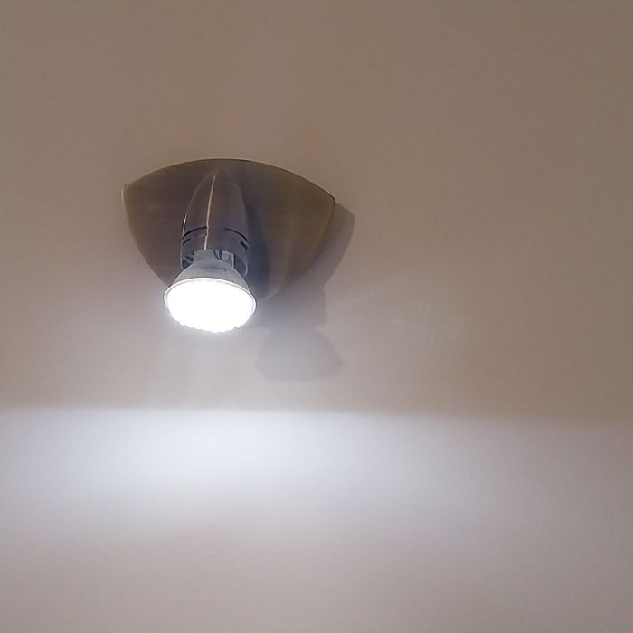 Lampa sufitowa i dwa kinkiety
