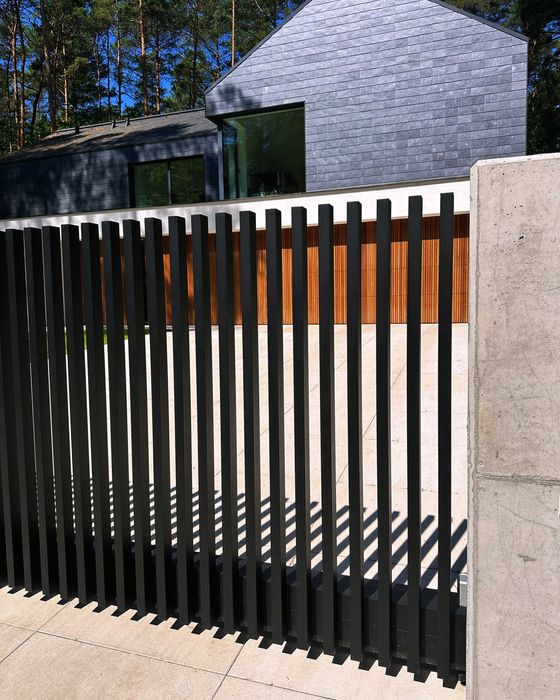 Ogrodzenie grzebieniowe PREMIUM nowoczesne profile palisada pionowa