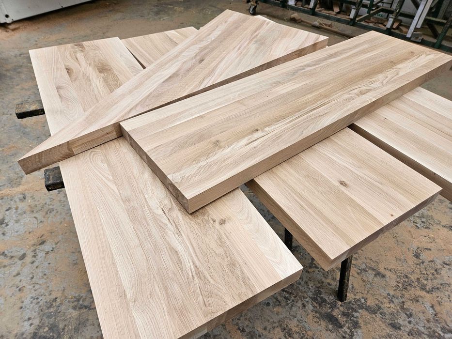 Stopnie schodowe Dębowe Rustykalne lite 4cm, stopnice Dąb schody Rustic