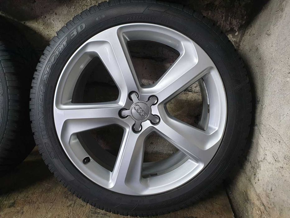 Felgi aluminiowe koła Audi Q5 R20 5x112 opony zimowe 255/45R20 6,4mm