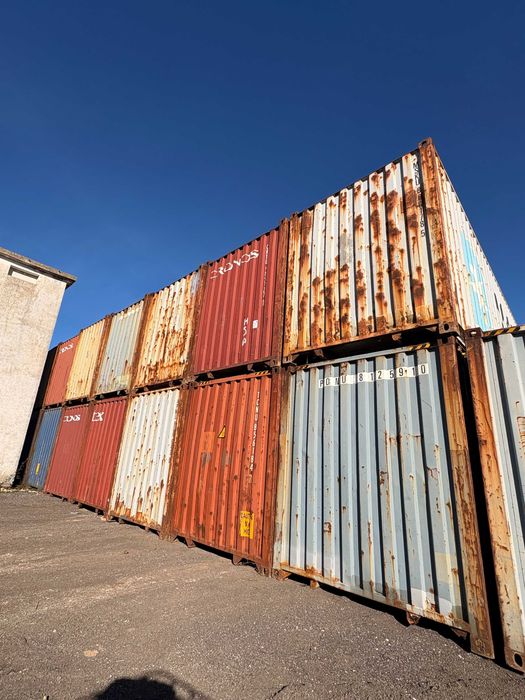 Contentores Marítimos 40 Pés (12 metros) HC para diversos fins