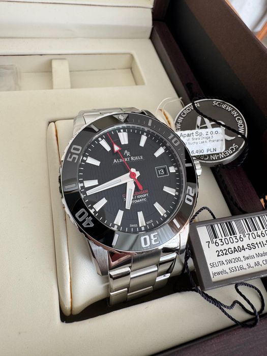 Zegarek Albert Riele Challenger Automatic 232GA04-SS11I-SS