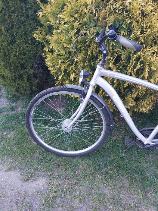 Rower męski 28 srebrny