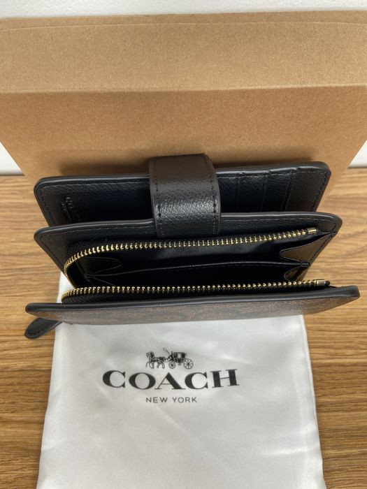 Portfel Coach, brązowy