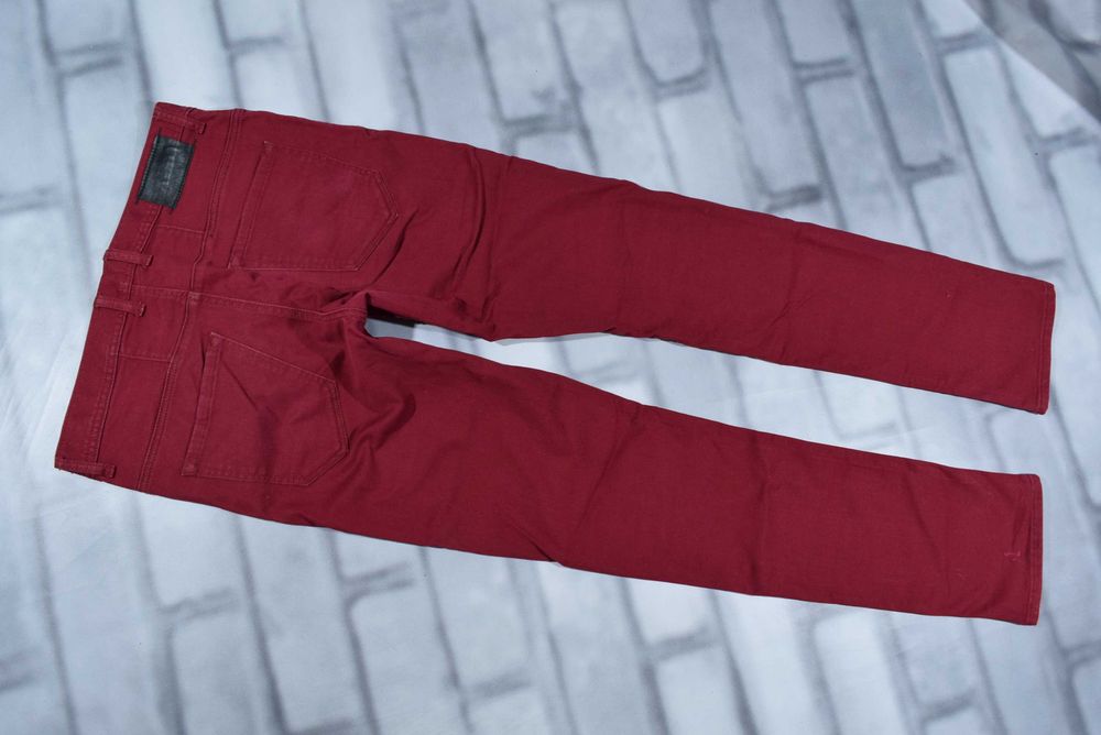 Adidas Neo Slim bordowe jeansy stretch 34/36 p 88-92