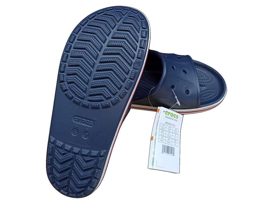 NOWE Klapki CROCS męskie damskie unisex na basen GRANATOWE R. 36/37