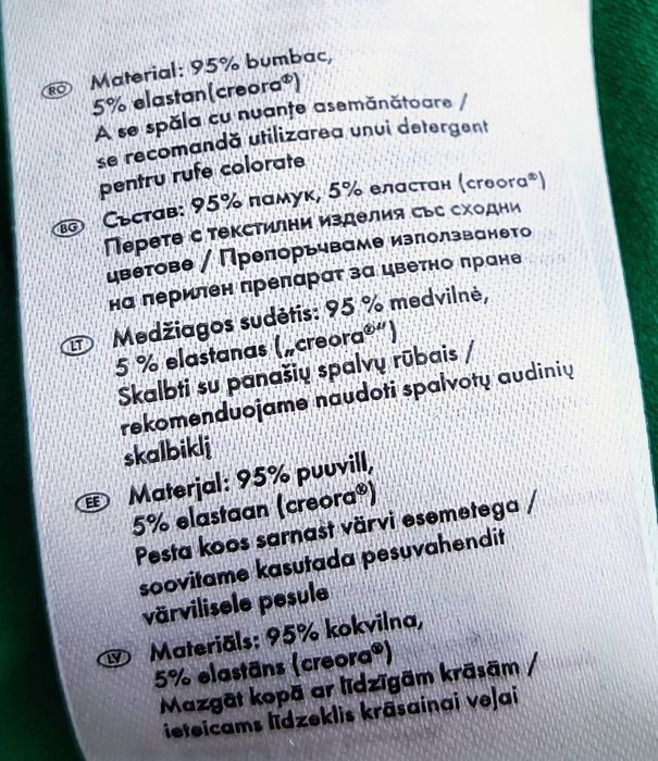 Bluzka zielona z długim rękawem