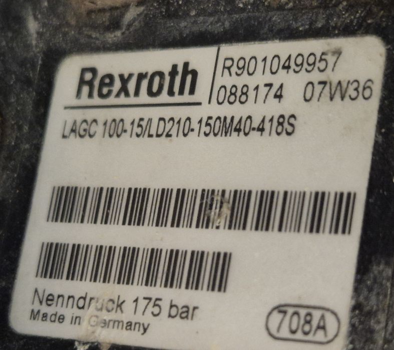 Kolumna kierownicza z układem hydraulicznym Linde Wózek widłowy Rexroth R901049957 175 bar NOWE
