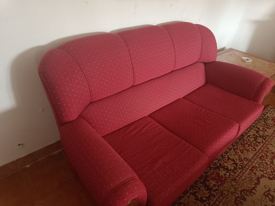 Sofá cama+ 2 sofás individuais