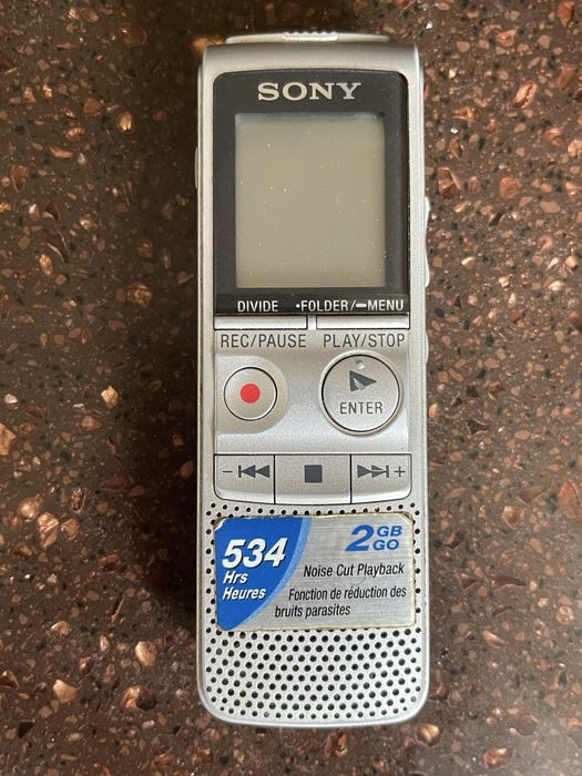 Диктофон Sony bx800 534 hrs