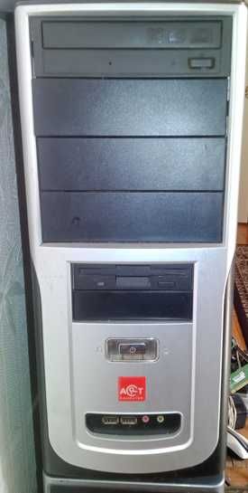 Системный блок. Windows7,Atlon 64_3000,1.81GHz,200Gb,DDR 2,5Gb.