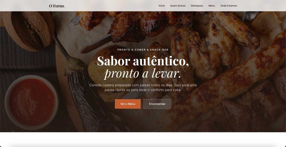 Website OnePage C/ E-Mail Profissional - Desde 99€