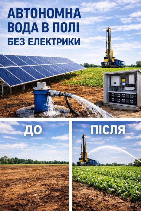 Буріння свердловин під ключ + реєстрація та постановка на облік