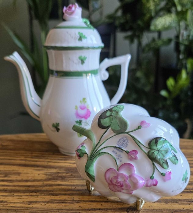 Porcelanowy zestaw do małej kawy – Herend