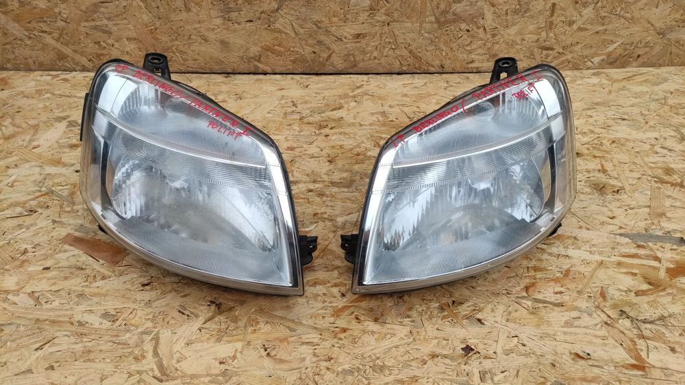 lampy przednie peugeot partner i lift komplet