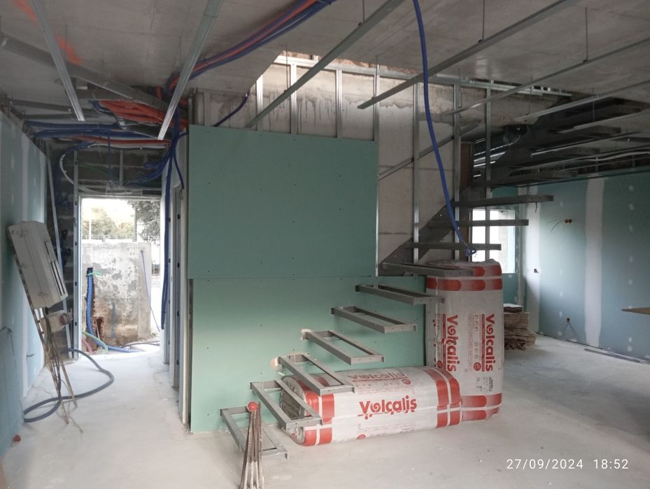 Remodelação e telhado