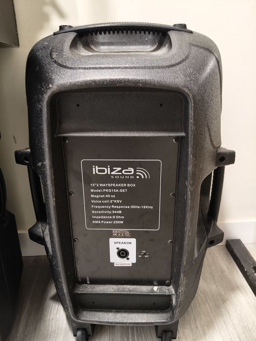 Pá coluna 2 top's de 500w +500w mais grave de 800w