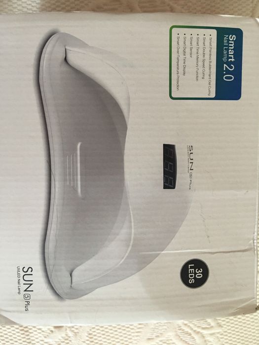 Лампа для гель-лаку SUNUV Sun 5 Plus UV/LED біла, 72 Вт