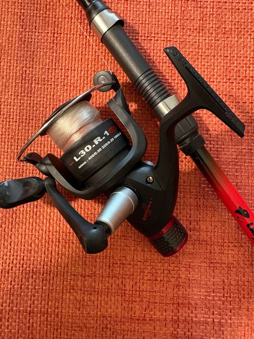 Conjunto de Pesca Caperlan L30.R.1 + Cana Telescópica – Bom Estado | 40€