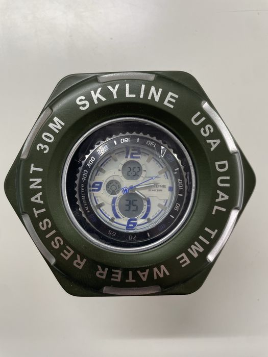 Relógio Skyline USA Dual-Time 30M