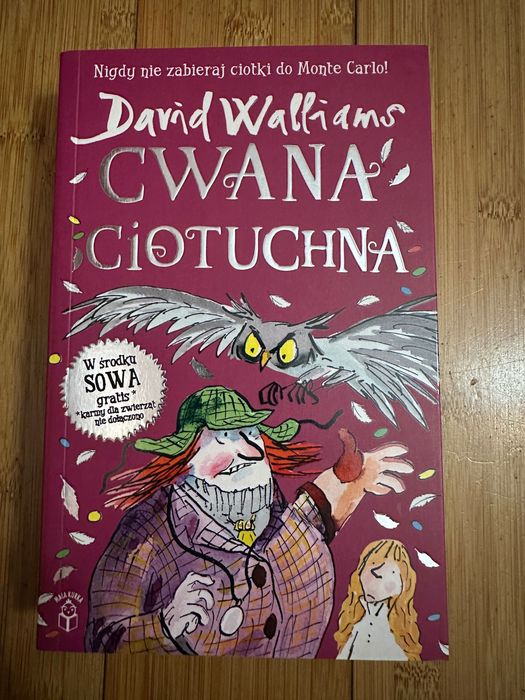 Cwana ciotuchna. Książka dla dzieci i młodzieży. David Walliams