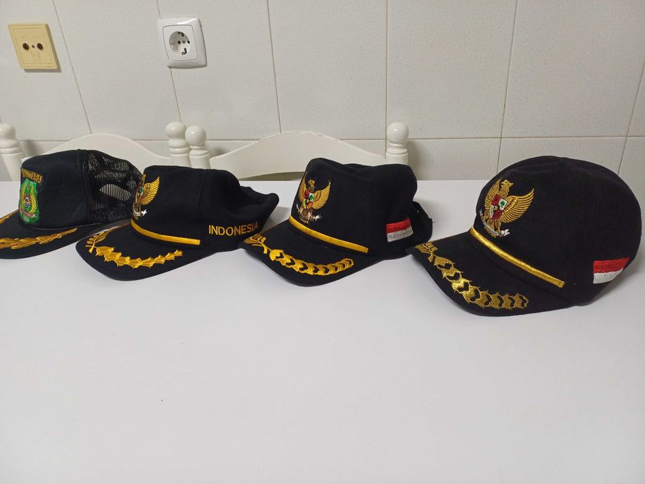 Bonés da marinha da Indonésia 4 unidades