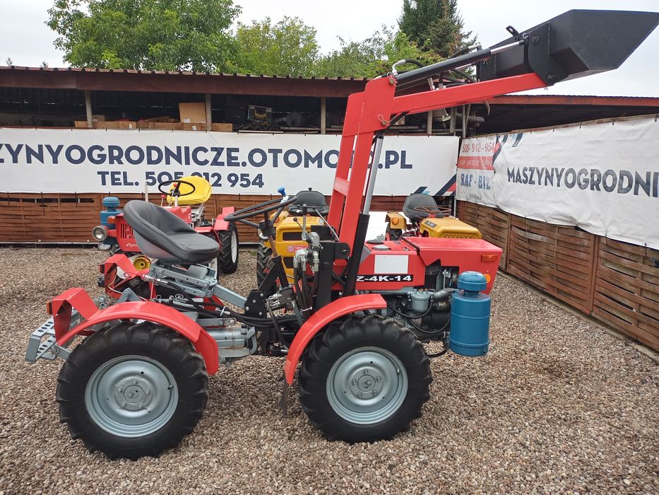 Traktorek tz4k14 miniładowarka 4x4 schaffer weidemann ładowarka tv521