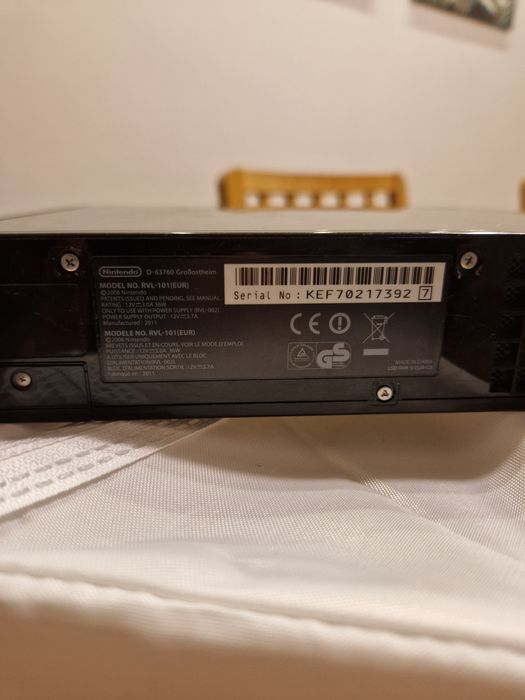 Nintendo Wii RVL-101 uszkodzone