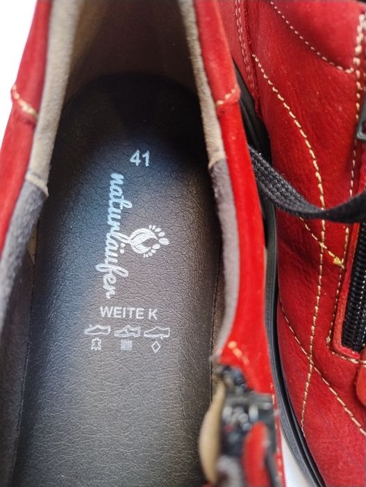 Buty skórzane damskie