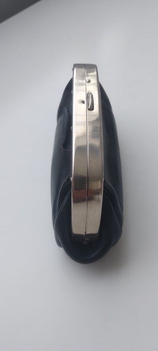 Кожаный Тёмно-синий кошелёк