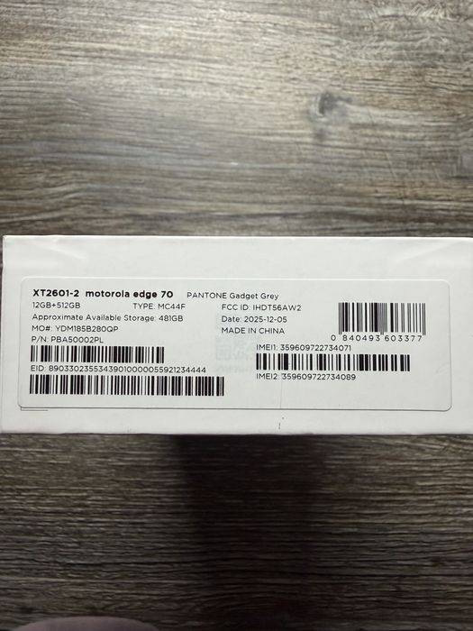 Motorola edge 70 12/512гб