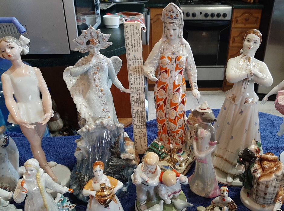 Фарфоровые статуэтки Советского периода.