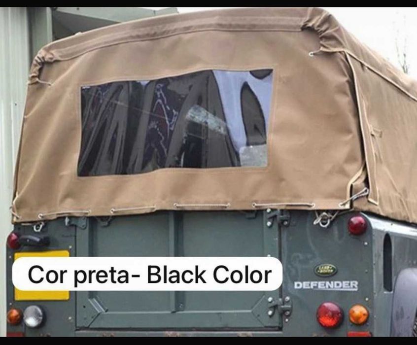 Capota de Lona da marca Exmoor Trim para Defender- NOVA A ESTREAR