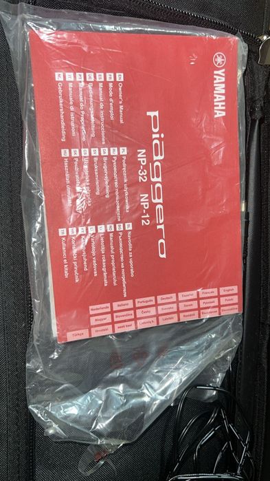 Piano yamaha NP 32 novo nunca usado