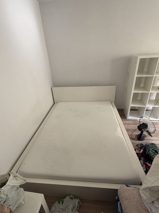 Łóżko z materacem ikea MALM 160x200