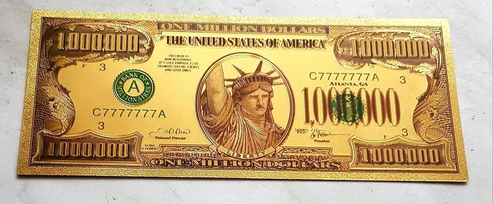 Cувенирные банкноты доллоров