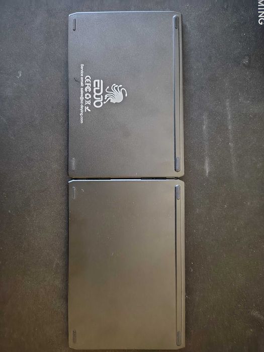 Teclado Bluetooth Dobrável EDJO Tri-mode (BT + 2.4G) + Bolsa