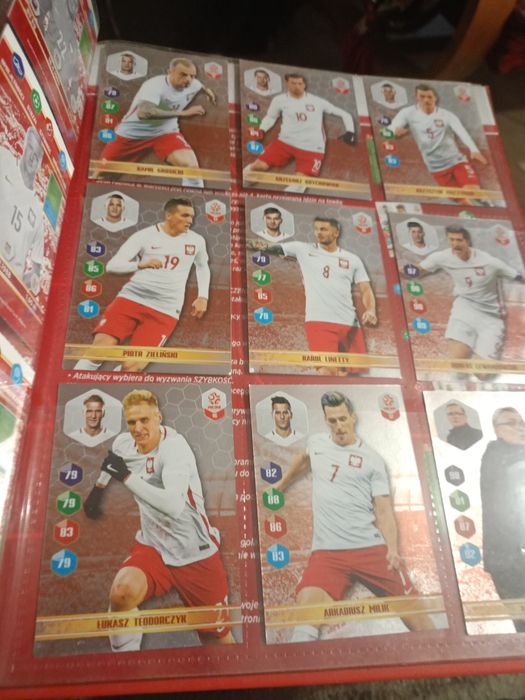 Album z piłkarzami z roku 2018