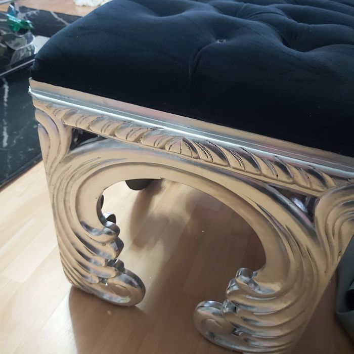 Olbrzymi Ottoman /puf /pufa/glamour Cudo! projektant  Christopher Guy