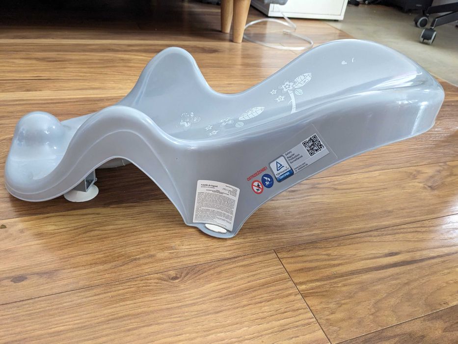 Fotelik Leżaczek do kąpieli TEGA BABY antypoślizgowy wanienka