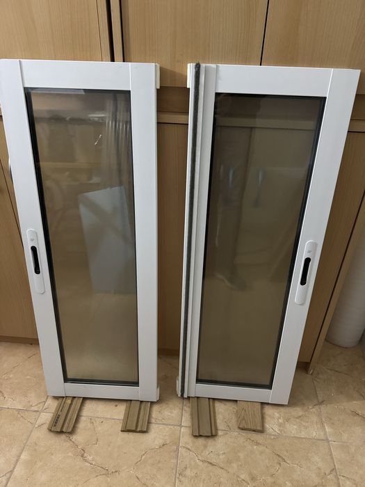 Janela de correr e portada Dupla