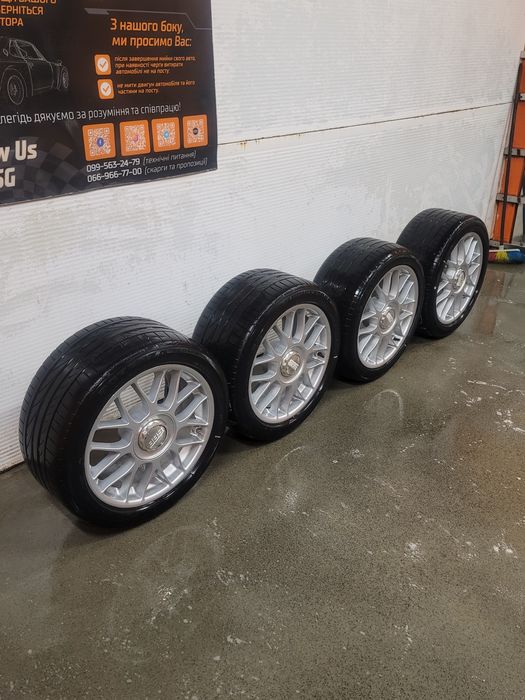 Продам комплект дисків BBS ориг.R-17, 5×112 9J.
