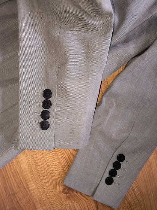 Marynarka George r. 140-146 na 10-11 lat szara