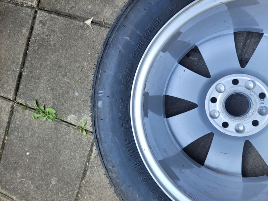 Koło zapasowe AUDI A6 C6 255/55 R16